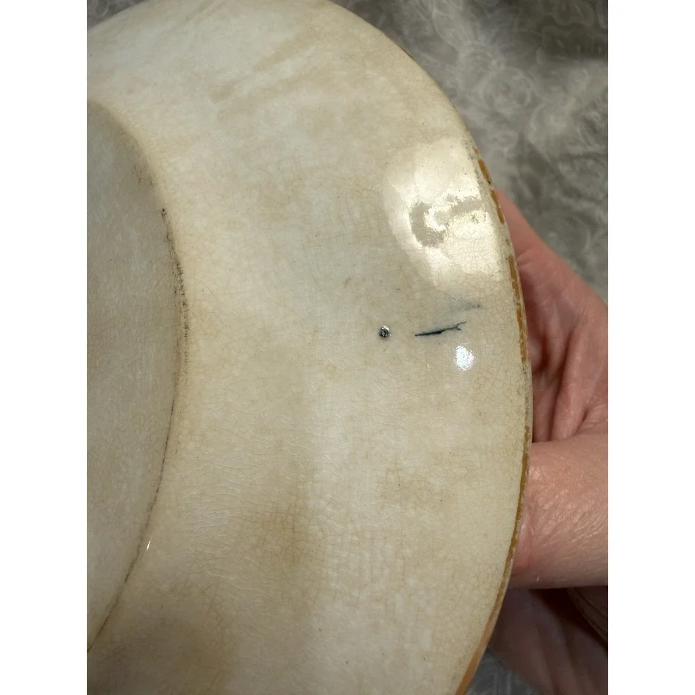 Antique Mayer & Elliot (1858–61) Etruscan Vases Oval platter 10.5 Inches SeePics